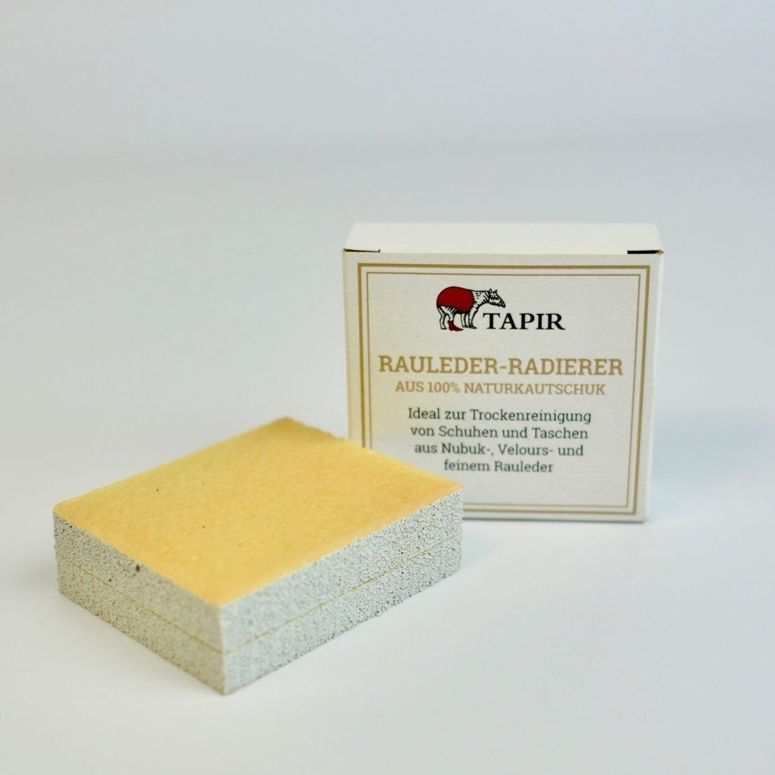 Tapir Rauleder-Radierer: Perfekte Pflege für Wild-, Nubuk- und Veloursleder