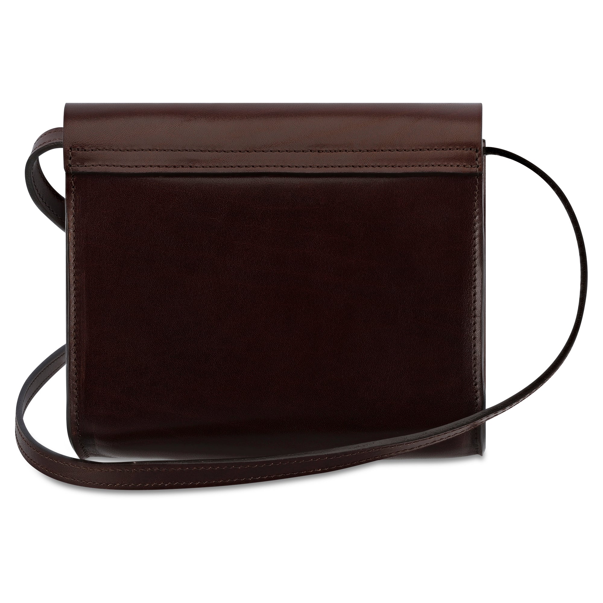 Brottasche „LOTTI“ in Braun - Handgemachte Damen Handtasche aus pflanzlich gegerbtem Leder