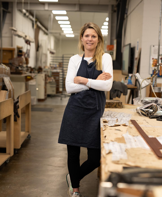 Katharina Schröder Geschäftsführung Ledermanufaktur Ludwig Schröder