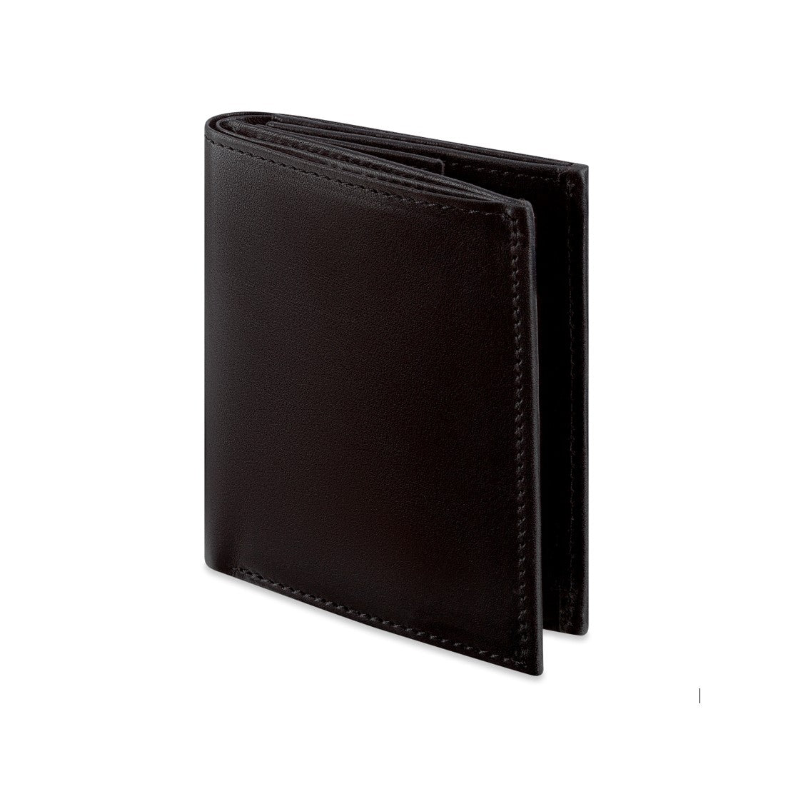 schwarzer Leder Geldbeutel aus echtem Leder made in Germany