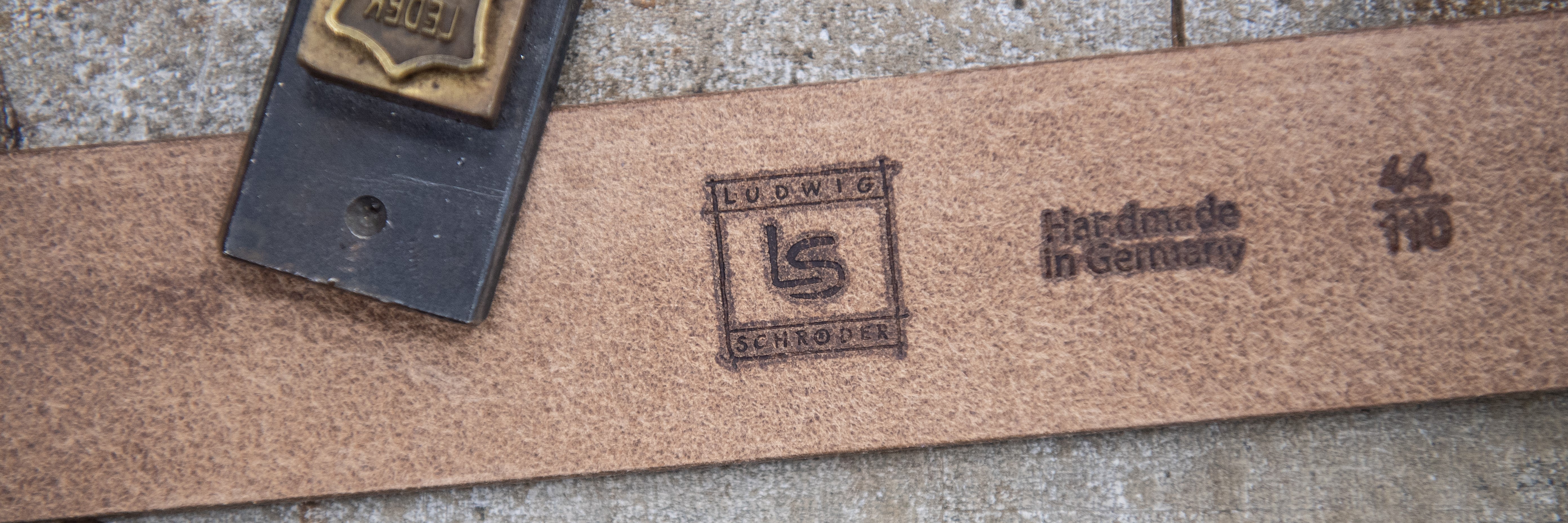 Ludwig Schröder Prägung, handmade in Germany