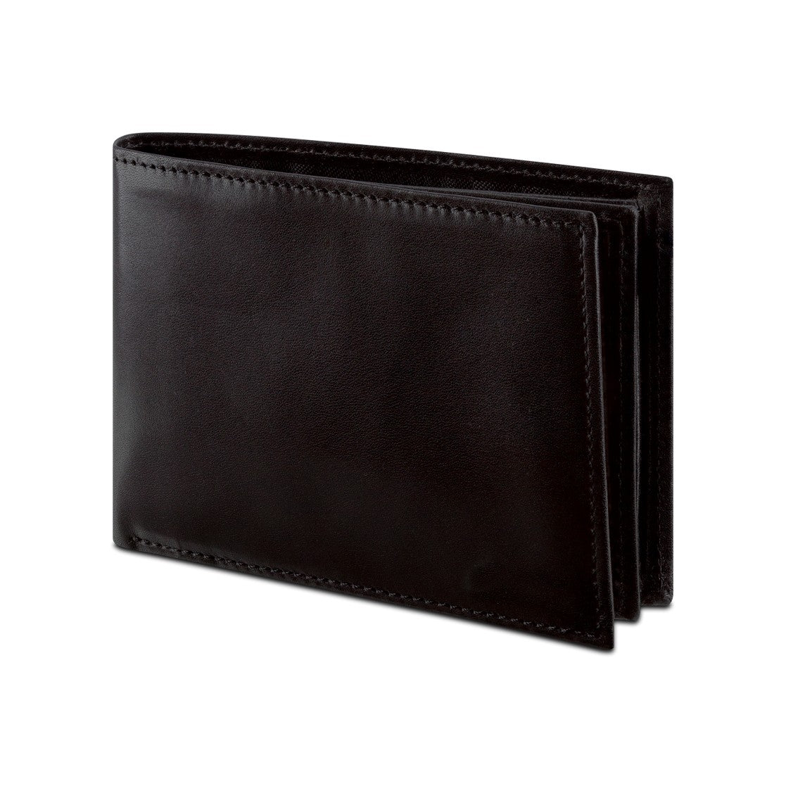 Made in Germany Geldbörse aus schwarzem Echtleder