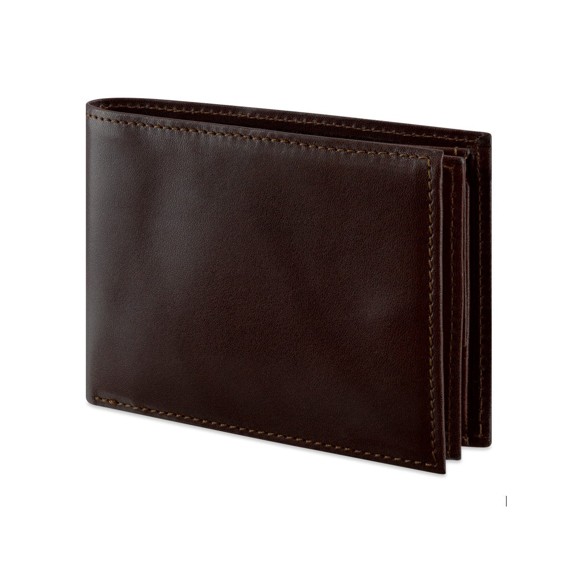 Braunes Leder Portemonnaie für Männer aus echtem Leder